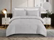Luxury Tufted Wave Duvet Cover Set with Bedsheet - 2