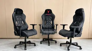 Modern High Back Leather Gaming Recliner Chair