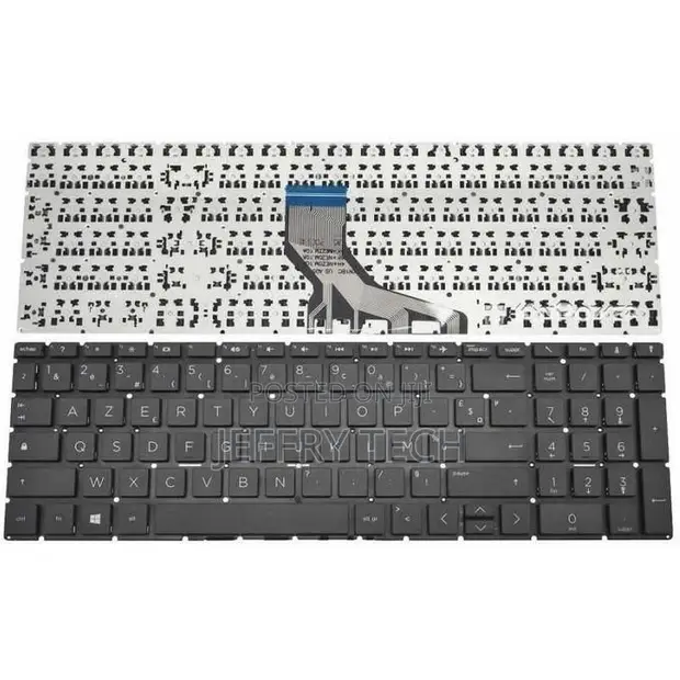 AZERTY Keyboard for HP 470 (G7) / 250 (G7) Laptops - 1