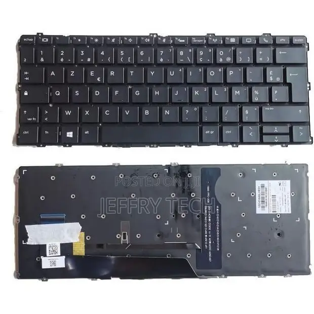 Azerty Keyboard for HP X360 1030 G2 G3 Laptop - 1