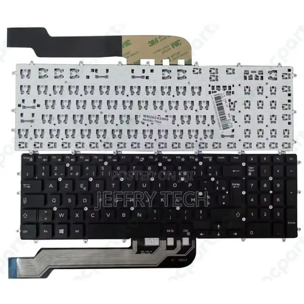 Kibodi ya AZERTY ya Dell Inspiron 15-7566 - 1