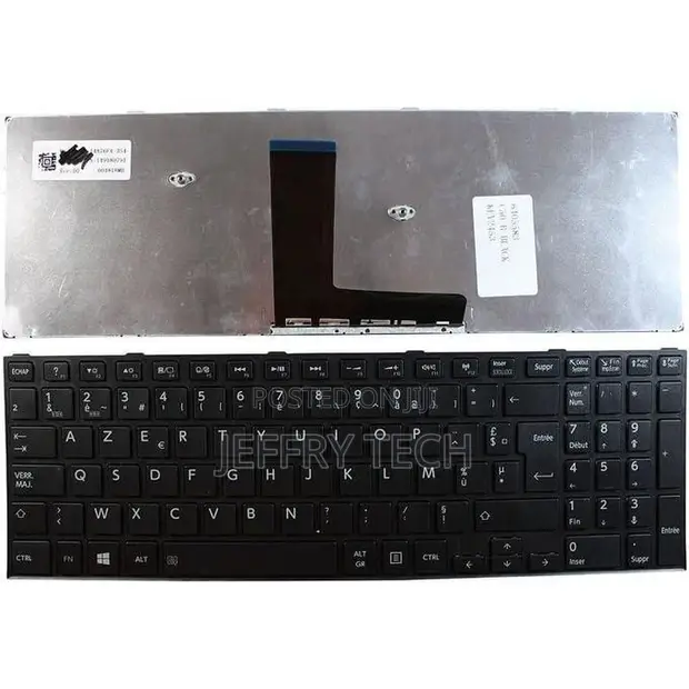 Brand New Azerty Keyboard for Toshiba Satellite C50-B - 1