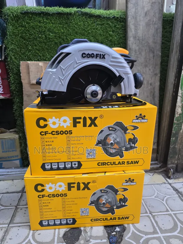 Coofix 1380W Circular Saw ya Umeme 185mm - 1
