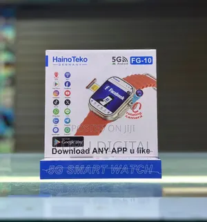 Hainoteko FG10 Smartwatch 4GB+64GB na Slot ya SIM