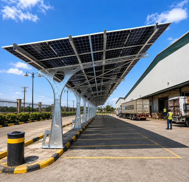 Magari ya Solar Carports ya Kibiashara - Usanifu, Ugavi na Usakinishaji - 1