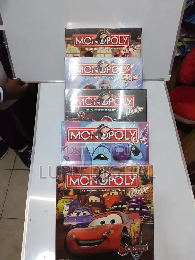 Mchezo wa Bodi wa Monopoly Junior - 1
