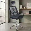 Kiti cha Ofisi cha Kukunja cha Kitambaa chenye Kiti cha Kichwa - 3