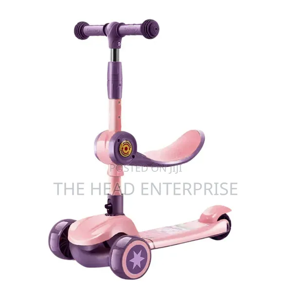 Kids Scooter with Foldable Seat - 1