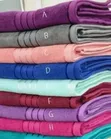 King Size Heavy Quality Coloured Towels 90x165cm - 2