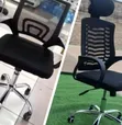 Kiti cha Ofisi cha Mesh cha Ergonomic cha Juu chenye Kichwa - 2