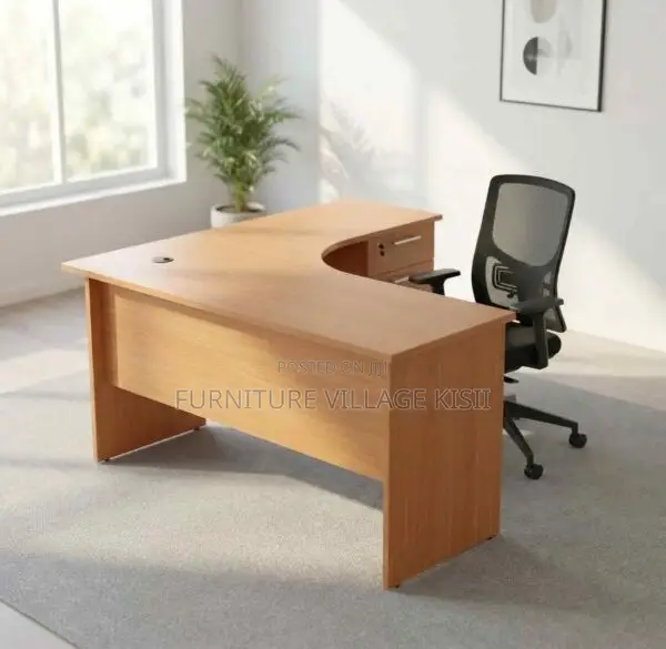 Curved Office Desk 1200mm - 1
