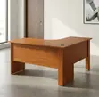 Curved Office Desk 1200mm - 3