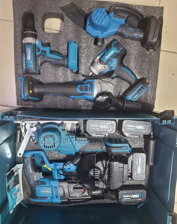 Makita 5-in-1 Cordless Combo Tool Kit - 1