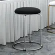Premium Contemporary Bar Stool - Nyeusi Metal Frame - 1