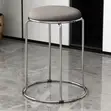 Premium Contemporary Bar Stool - Nyeusi Metal Frame - 3