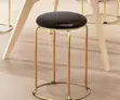Premium Contemporary Bar Stool - Nyeusi Metal Frame - 5