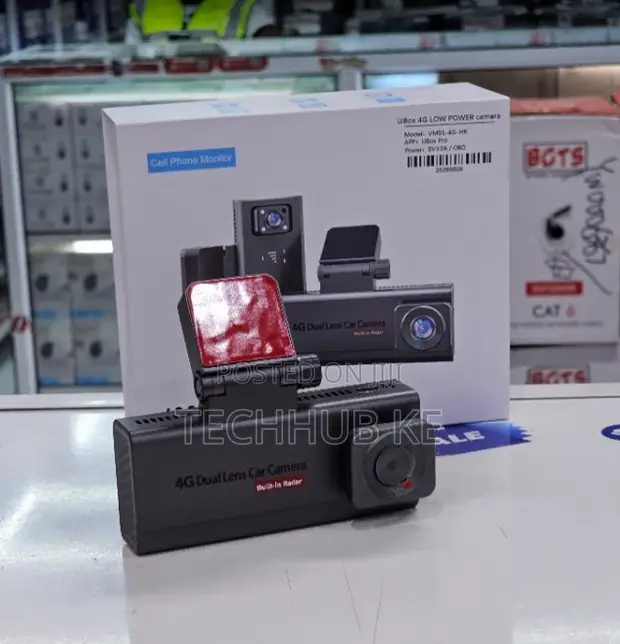 4G Dash Camera P83 (SIM Card Compatible) Real-Time - 1