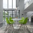 Eames Style Dining Set ya Nje - Viti 4 - 3
