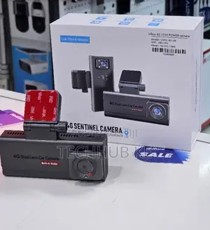 All-in-One 4G Dash Camera - Dual Lens GPS Anti-Scratch Protection