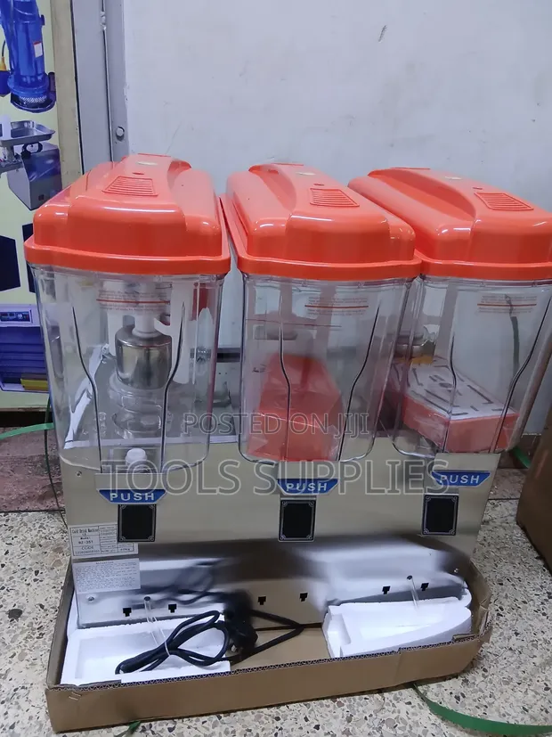 Commercial Juice Dispenser - 3 Tank - 1