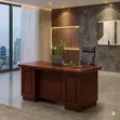 1200mm Mahogany Executive Desk with Drawers - 3