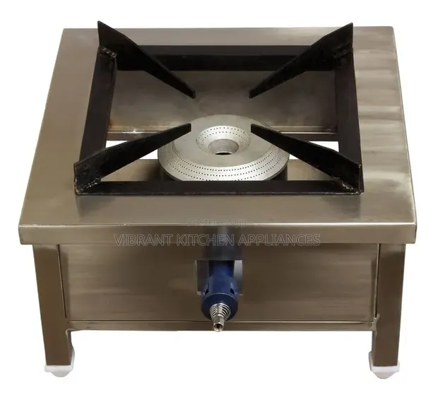 High-Pressure Commercial Single Burner Gas Cooker - 1