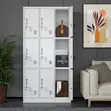 9-Locker Company Employee Cabinet - 3