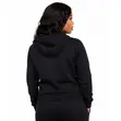 DilRay Hoodie Nyeusi ya Kawaida kwa Wanawake - 1