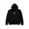 DilRay Hoodie Nyeusi ya Kawaida kwa Wanawake - 3