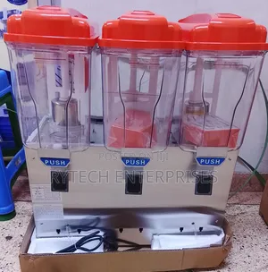 Commercial Juice Dispenser - 3 Column