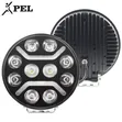 9" LED Driving Fog Lights | Round Off-Road Auxiliary Lights - 1