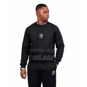 DilRay Men's Classic Sweatshirt - Black