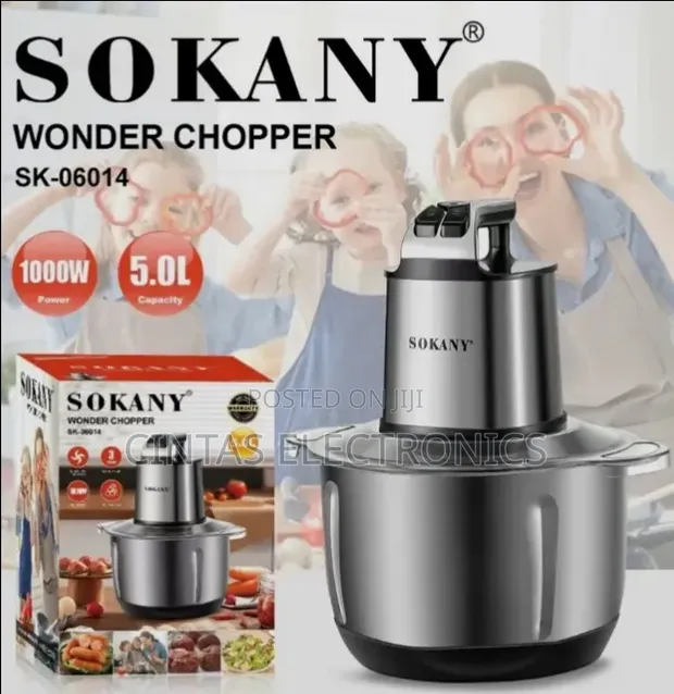 Sokany 1000W Kisaga Chakula cha Chuma cha Sokany - 1