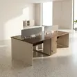 Modern 4-Seater Workstation Desk - 3