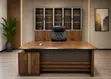 Executive Boss Desk yenye Kabati la Hifadhi - 2