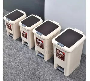 Dustbin ya Kisasa ya Pedal na Mikono/Miguu