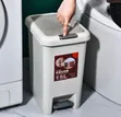 Dustbin ya Kisasa ya Pedal na Mikono/Miguu - 3
