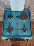 Eurochef Free Standing 3 Gas Burner +1 Electric Cooker Electric Oven - 2