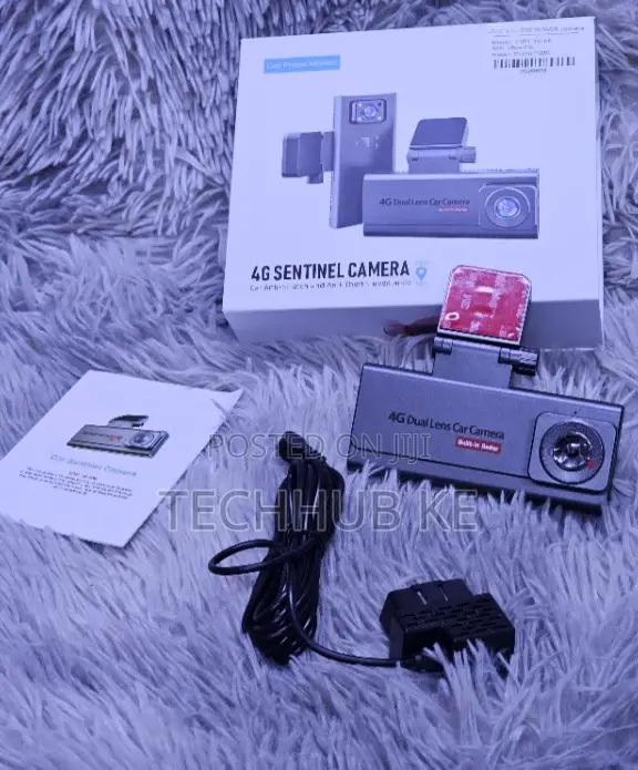 4G Dual Camera Car Dash Cam with GPS Tracking - 1