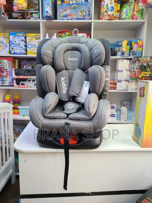 Kidilo 360° Rotating ISOFIX Car Seat ya Mtoto (KBH-308) - 1