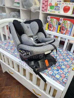 MamaKids ISOFIX Car Seat ya Mtoto - Gray