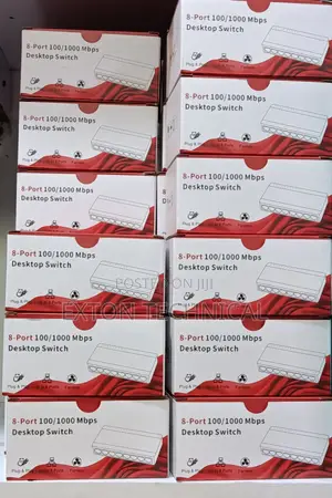 Brand New 8-Port 100Mbps Desktop Network Switch