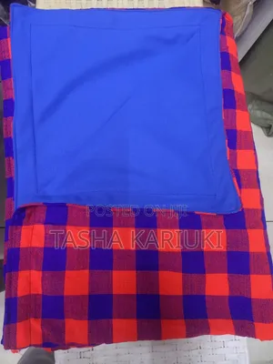 Warm Soft Maasai Shuka with Light Fleece