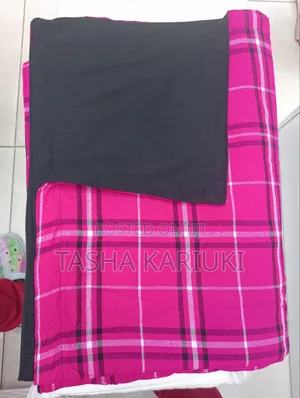 Soft Light Fleece Maasai Shuka - Brand New