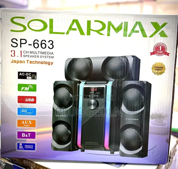Solarmax SP-663 3.1 CH Speaker za Multimedia - 1