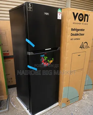 Von 247 Litres Nofrost Double Door Fridge