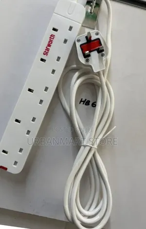 Starworth 3m 5-Way Extension Socket