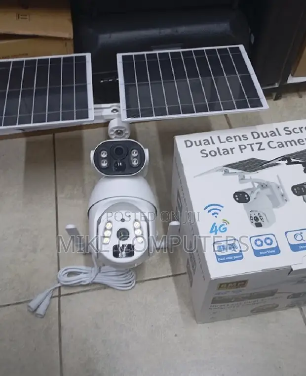 Ubox Power Series 4G Solar PTZ Security Camera - 1