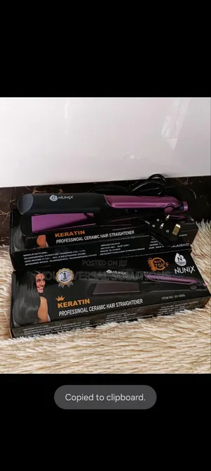 Nunix Professional Ceramic Hair Straightener