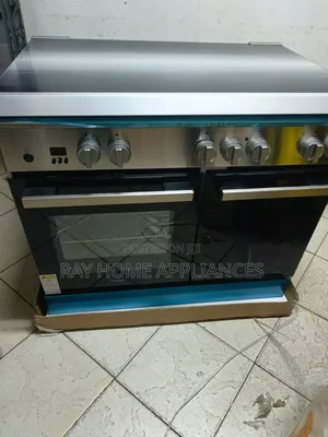 60x90cm Haier 5 Gas Standing Cooker with Gas Compartment